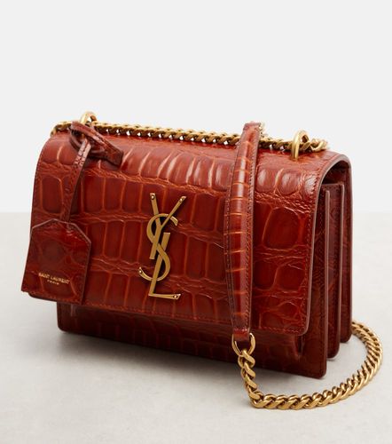Sac à bandoulière Small en cuir - Saint Laurent - Modalova