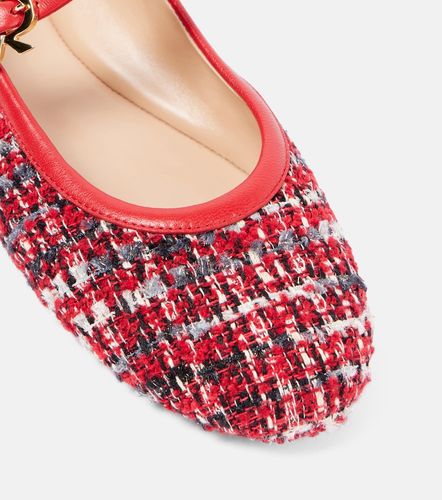 Ballerines Mary Jane Carla en bouclé - Gianvito Rossi - Modalova