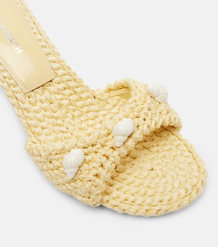 Mules en crochet à ornements - Mach & Mach - Modalova