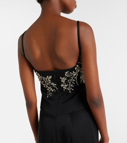 McQueen Robe longue à ornements - McQueen - Modalova