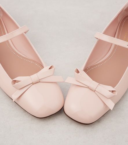 Ballerines Mary Jane Romance Bow en cuir - Valentino Garavani - Modalova