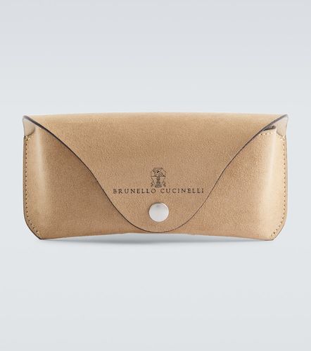 Lunettes de soleil rondes Intarsia Rays - Brunello Cucinelli - Modalova