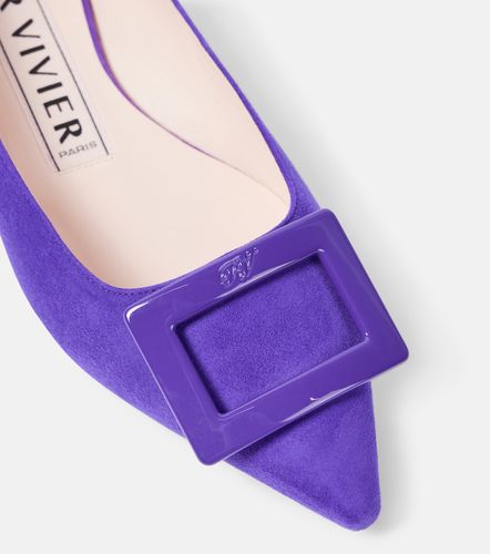 Ballerines Gommettine en daim - Roger Vivier - Modalova