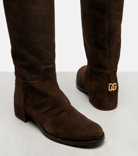 Dolce&Gabbana Cuissardes en daim - Dolce&Gabbana - Modalova