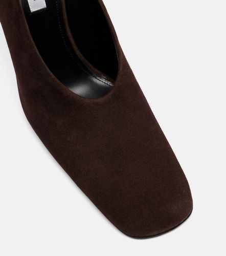 Escarpins 100 en daim - Victoria Beckham - Modalova
