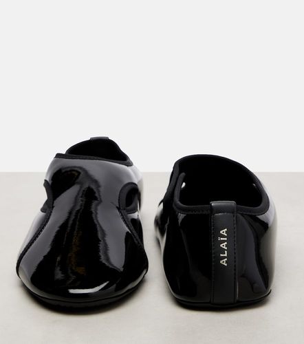 Alaïa Ballerines Criss Cross en cuir - Alaia - Modalova