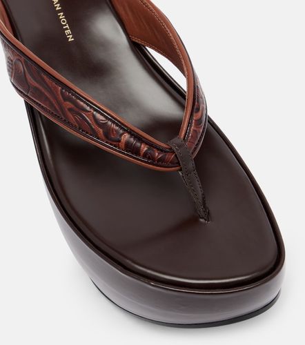 Dries Van Noten Tongs en cuir - Dries Van Noten - Modalova