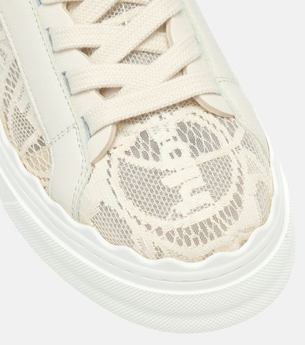 Chloé Baskets Lauren en dentelle - Chloe - Modalova