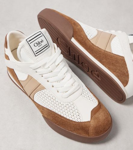 Chloé Baskets Kick en daim et cuir - Chloe - Modalova