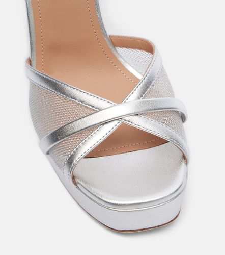 Sandales Sylvie à plateau en cuir - Malone Souliers - Modalova