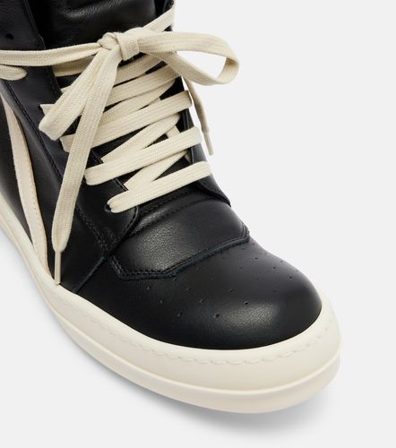 Baskets Geobasket en cuir - Rick Owens - Modalova