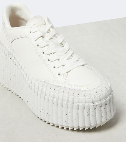 Chloé Baskets Nama en cuir à plateforme - Chloe - Modalova
