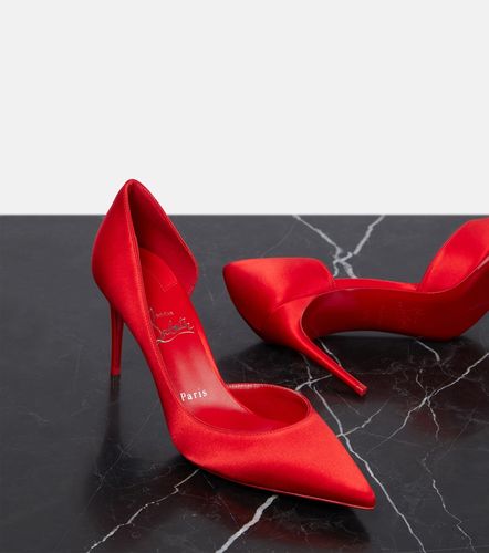 Escarpins Iriza en satin de soie - Christian Louboutin - Modalova
