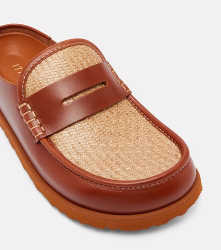 Mules tressées Naples en cuir - Birkenstock 1774 - Modalova