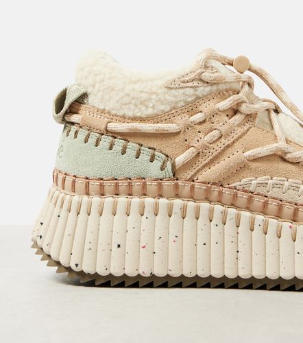 Chloé Baskets Nama en daim - Chloe - Modalova