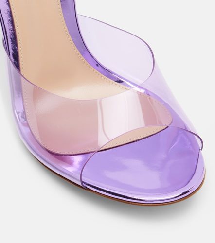 Mules Sofia en PVC et cuir - Gianvito Rossi - Modalova