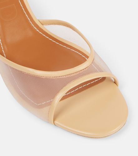 Mules Brigitte 55 en résille et cuir - Staud - Modalova