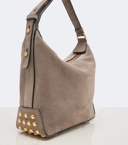Sac à main Metal Dots Mini en daim - Tod's - Modalova
