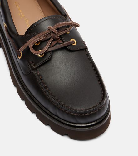Chaussures bateau Olonne en cuir - Gianvito Rossi - Modalova