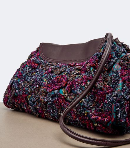 Pochette Small en cuir à ornements - Dries Van Noten - Modalova