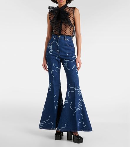 Nina Ricci Jean flared imprimé - Nina Ricci - Modalova