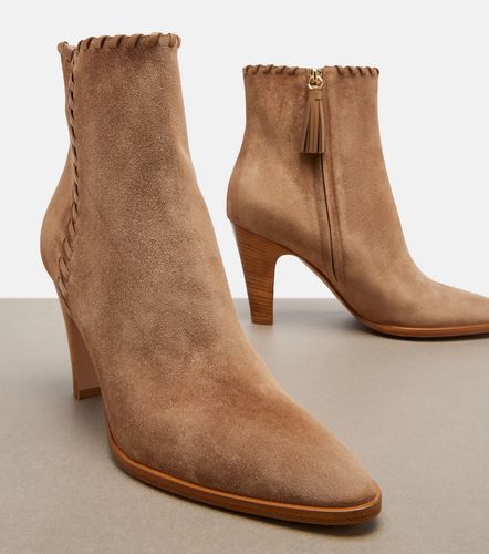 Bottines en daim et cuir - Gianvito Rossi - Modalova