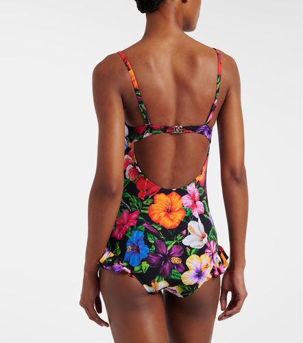 Maillot de bain à fleurs - Dolce&Gabbana - Modalova