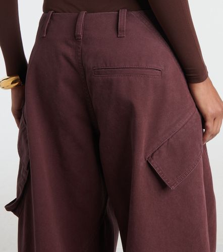Alaïa Pantalon cargo en coton - Alaia - Modalova