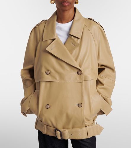 Toteme Veste oversize en cuir - Toteme - Modalova