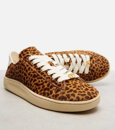 Baskets Royco en cuir façon poulain - Valentino Garavani - Modalova