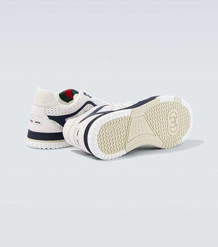 Gucci Baskets Gucci Re-Web en cuir - Gucci - Modalova