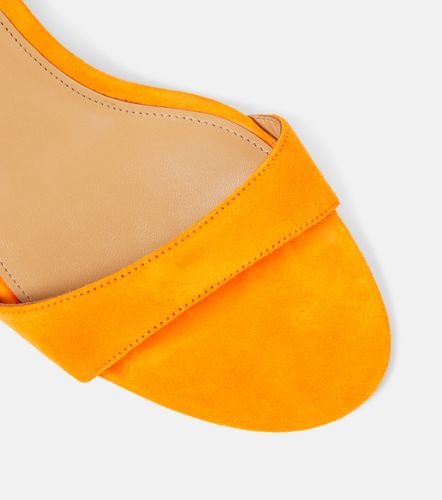 Sandales Alu en daim à houppes - Aquazzura - Modalova