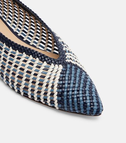 Ballerines Bancroft en cuir tressé - Veronica Beard - Modalova