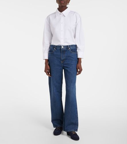 Jean droit Le Jane Ankle à taille haute - Frame - Modalova