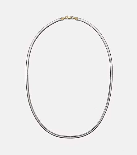 Collier en or jaune et blanc 14 ct - Roxanne First - Modalova