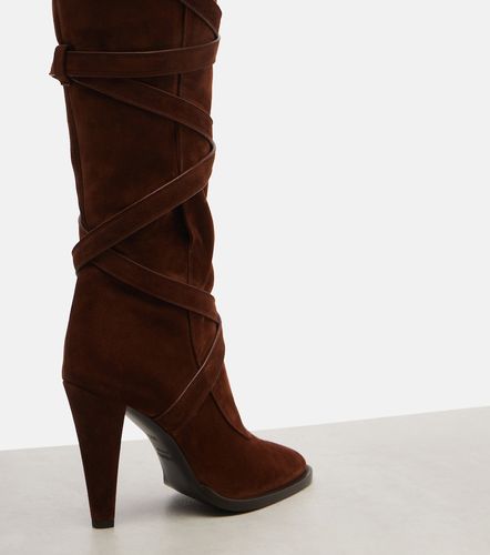 Saint Laurent Bottes en daim - Saint Laurent - Modalova