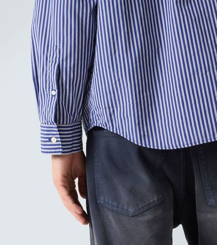Chemise rayée en coton mélangé - Balenciaga - Modalova