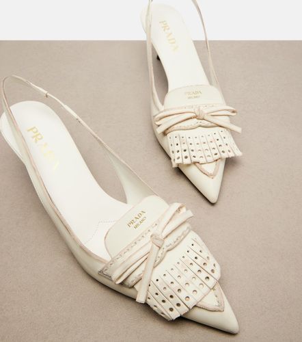Prada Escarpins slingback en cuir - Prada - Modalova