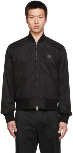 Blouson aviateur réversible noir Ellen Carrey - Dunhill - Modalova