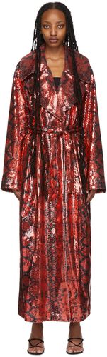 Robe de style manteau cache-poussière rouge à paillettes - adidas x IVY PARK - Modalova