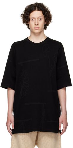 BYBORRE T-shirt noir en coton bio - BYBORRE - Modalova