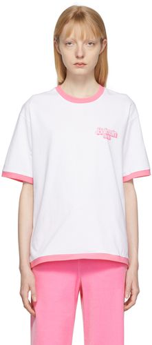 T-shirt blanc à logo édition Barbie - Balmain - Modalova