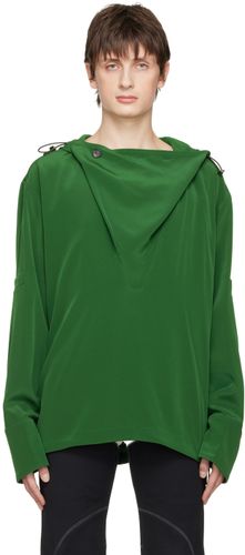 Pull à capuche Blake vert - Maximilian Davis - Modalova