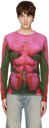 T-shirt à manches longues rose édition Jean-Paul Gaultier - Y/Project - Modalova