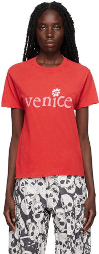 ERL T-shirt Venice rouge - ERL - Modalova