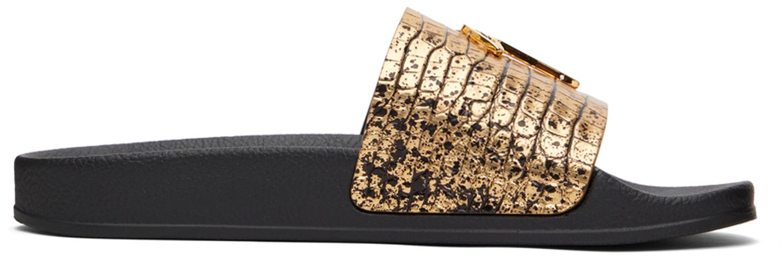 Sandales Brett dorées - Giuseppe Zanotti - Modalova