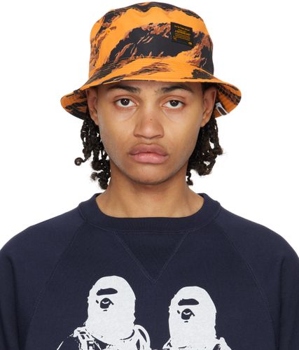 Chapeau bob noir et à motif Tiger Camo - BAPE - Modalova