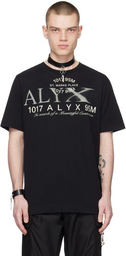 ALYX 9SM T-shirt noir à image - 1017 ALYX 9SM - Modalova