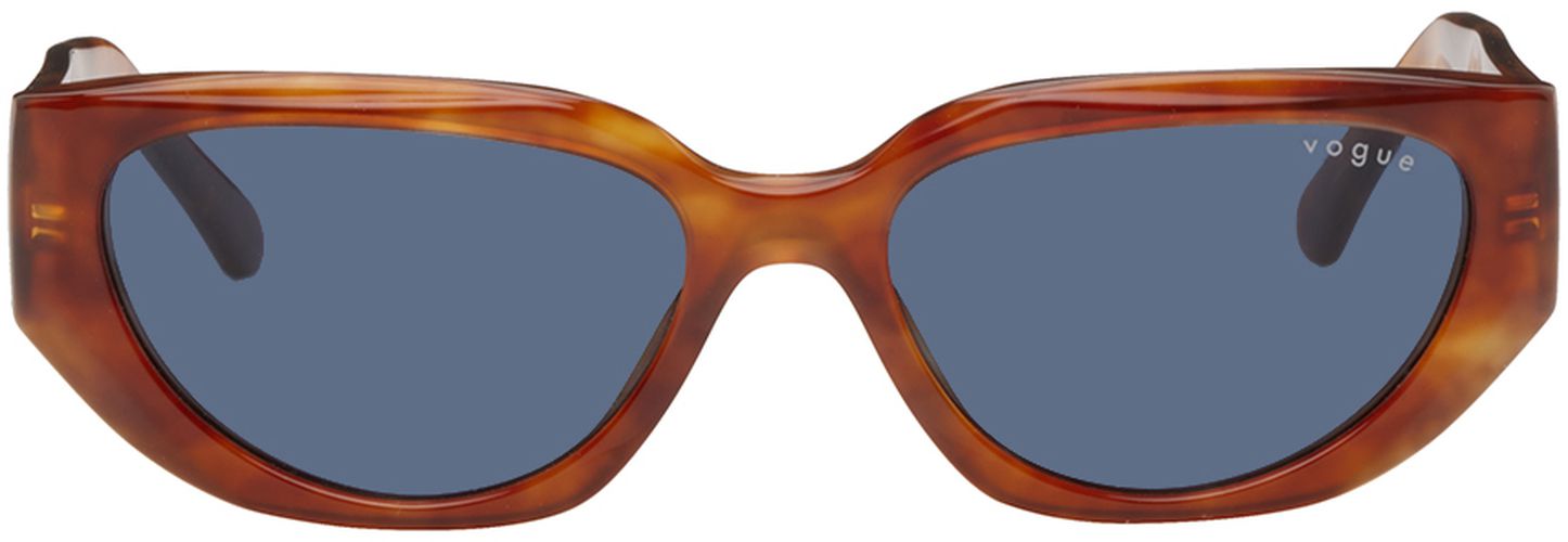 Lunettes de soleil VO5438S écailles de tortue édition Hailey Bieber - Vogue Eyewear - Modalova
