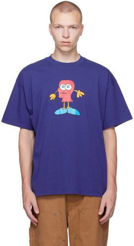 T-shirt Brainohead bleu marine - Brain Dead - Modalova